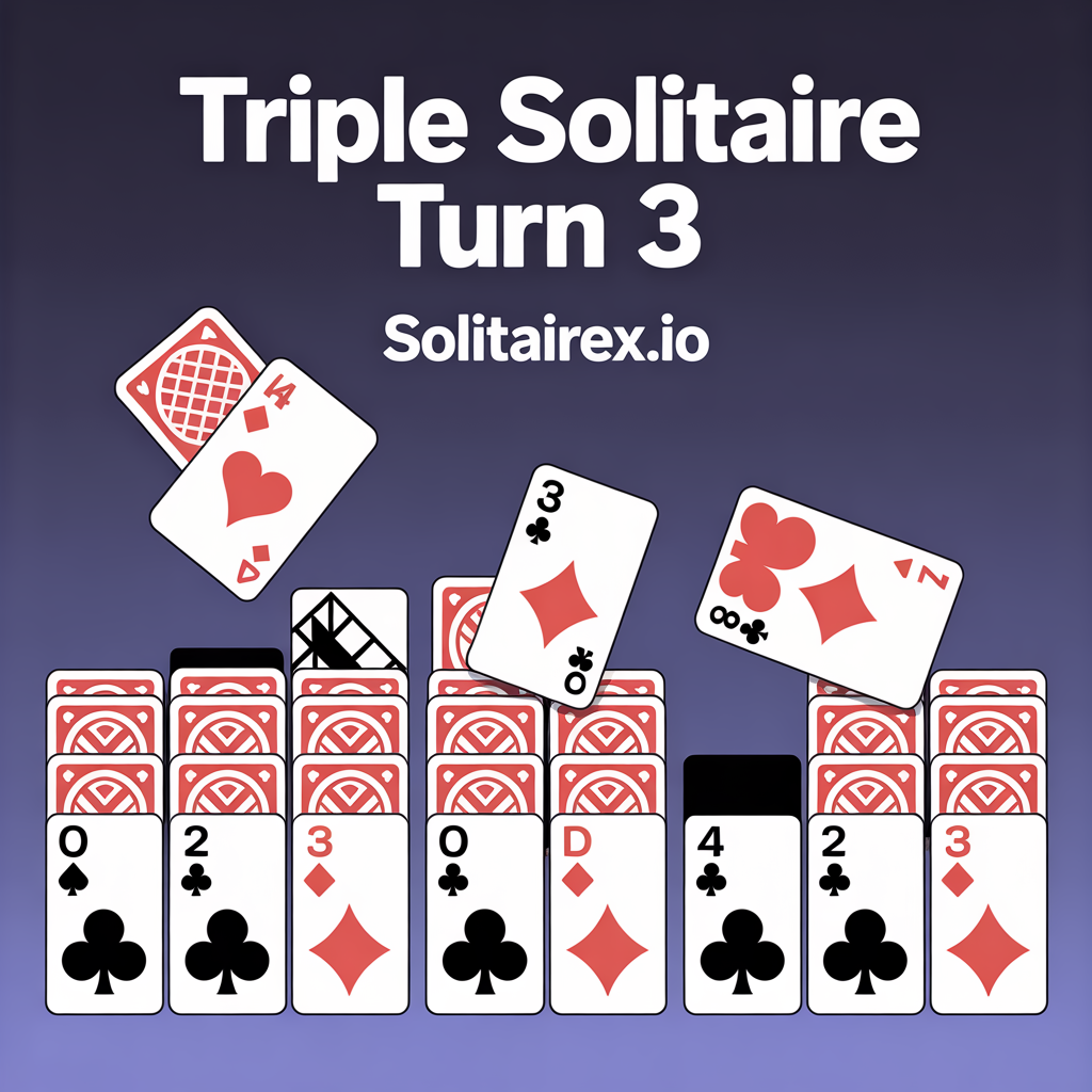 Triple Solitaire Turn 3 Mastery: The Three-Pile Scanning Protocol That Changes Everything