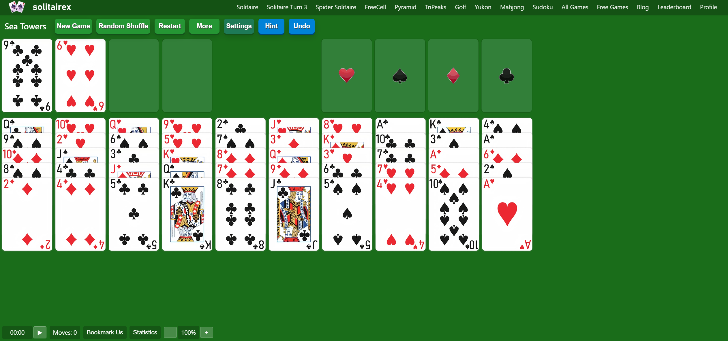 Sea Towers Solitaire