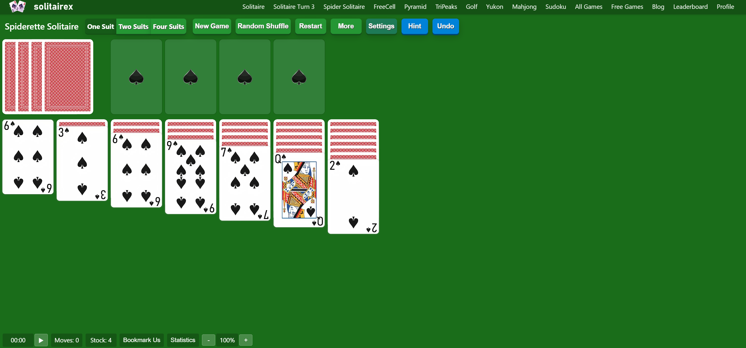Spiderette Solitaire